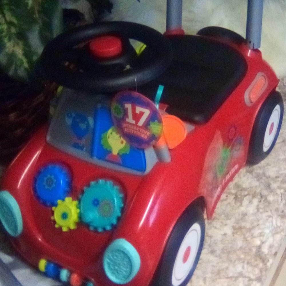 🐦🐦Toddler Ride Sit Stand Toy, Ages 1-3, Brand New Radio Flyer Busy Buggy,🐦🐦